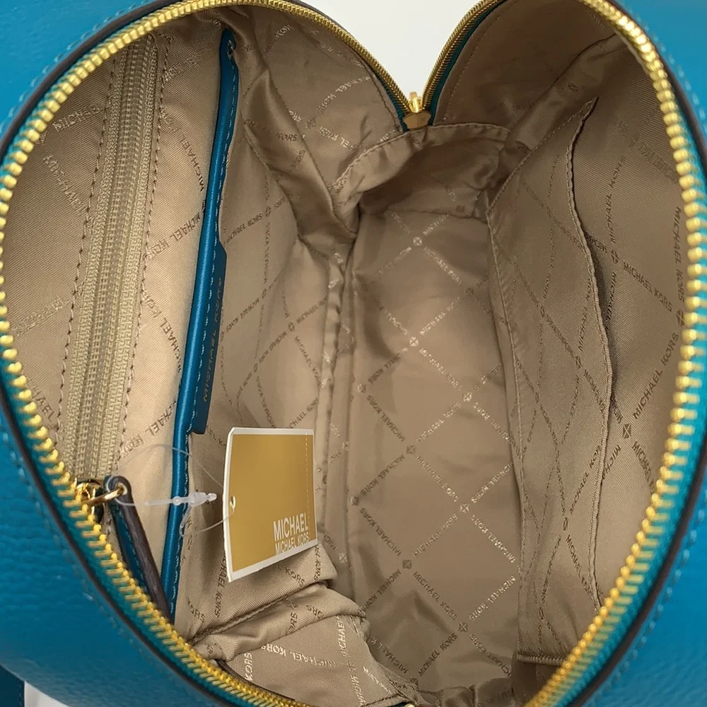 MICHAEL KORS ADINA MEDIUM BACKPACK LAGGON COLOR - Picture 11 of 16